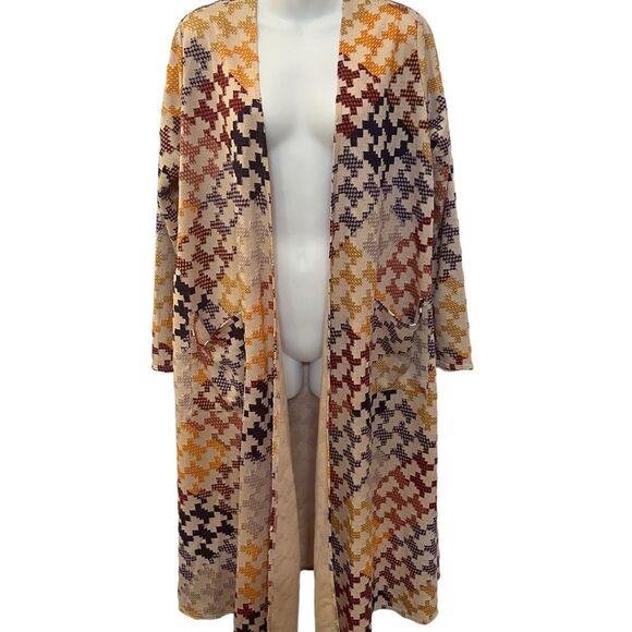 Lularoe size small long jacket cardigan, duster sweater - Picture 1 of 5